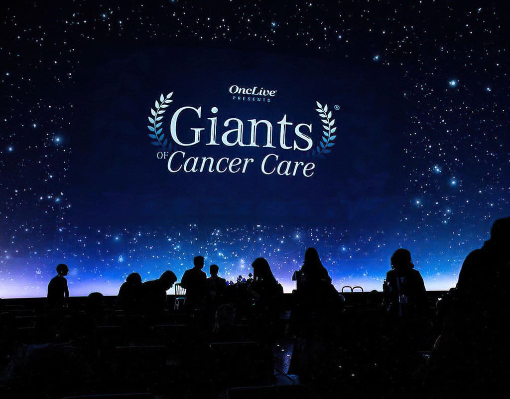 Corporate event for Giants of Cancer Care at the Chicago Adler Planetarium.